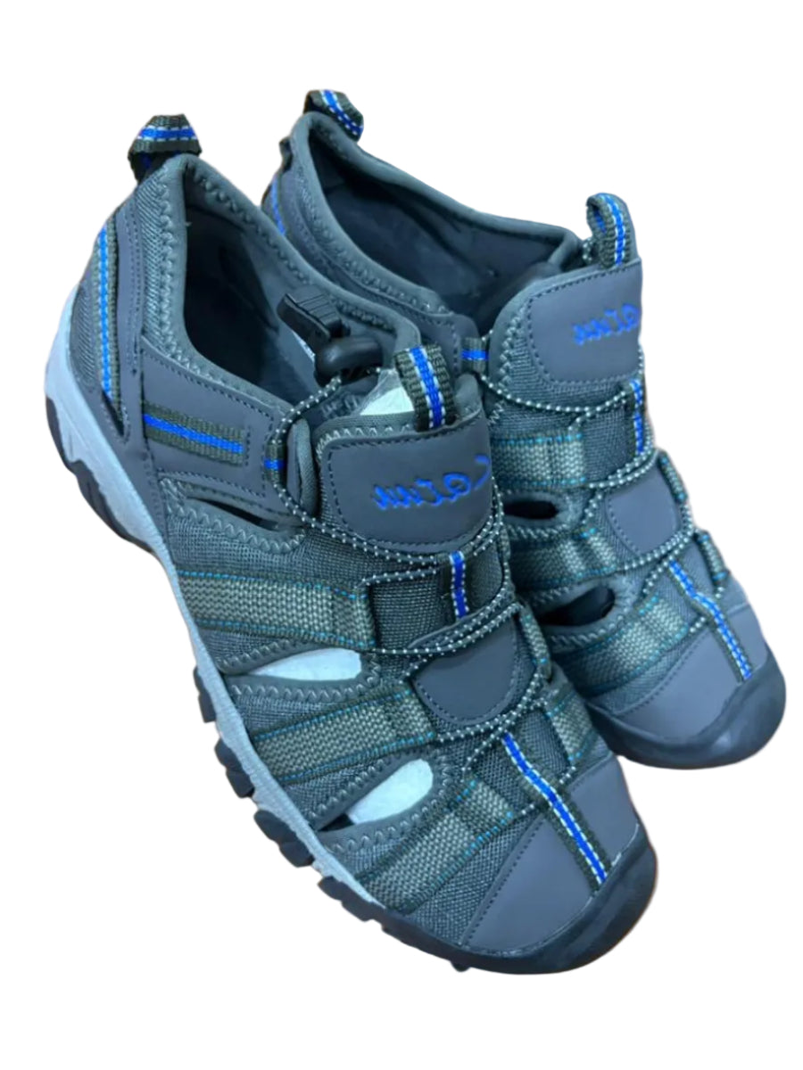 Ventilated Open Shoes-Grey