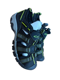 Ventilated Open Shoes-Black