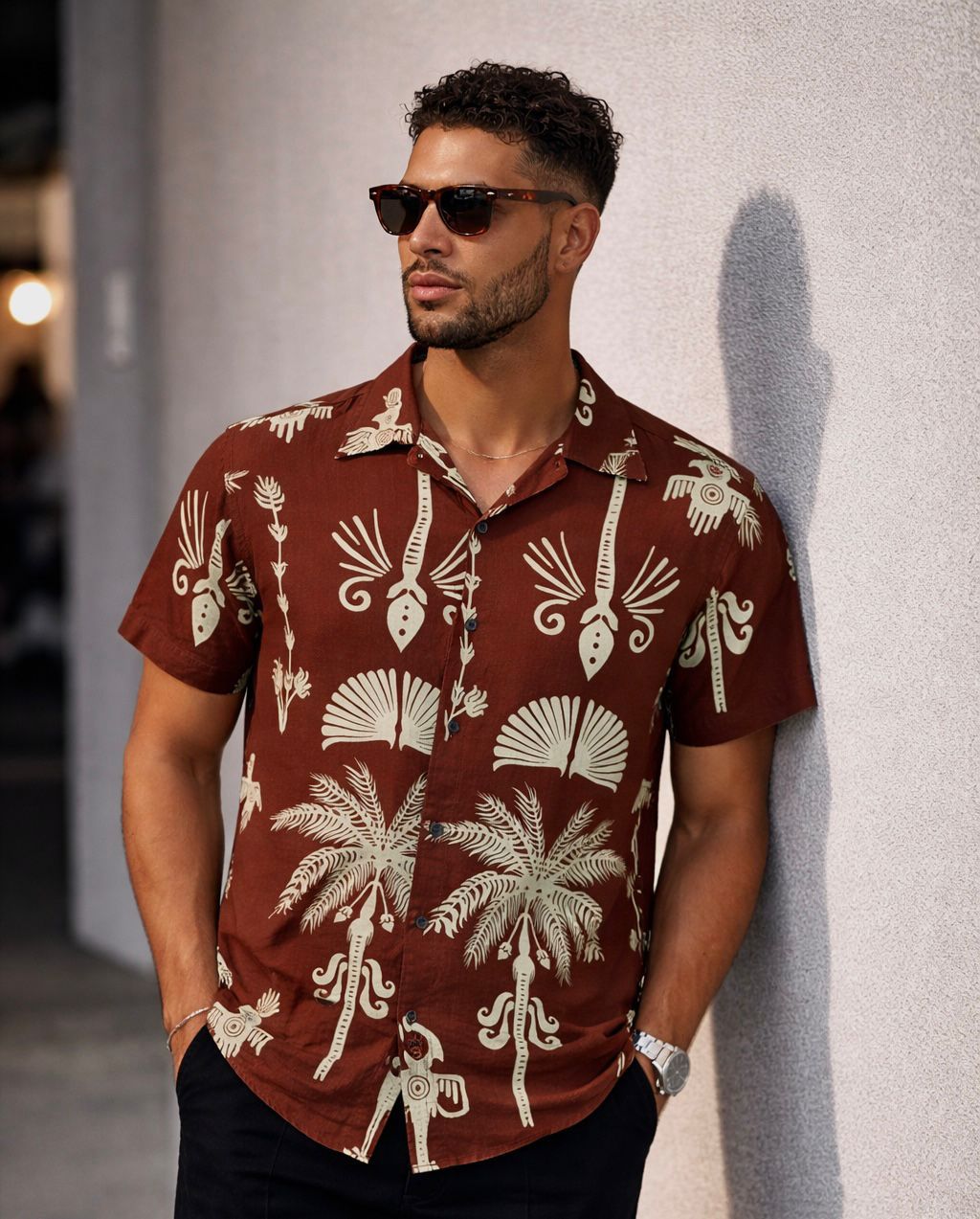 Casual Summer Beach Shirt