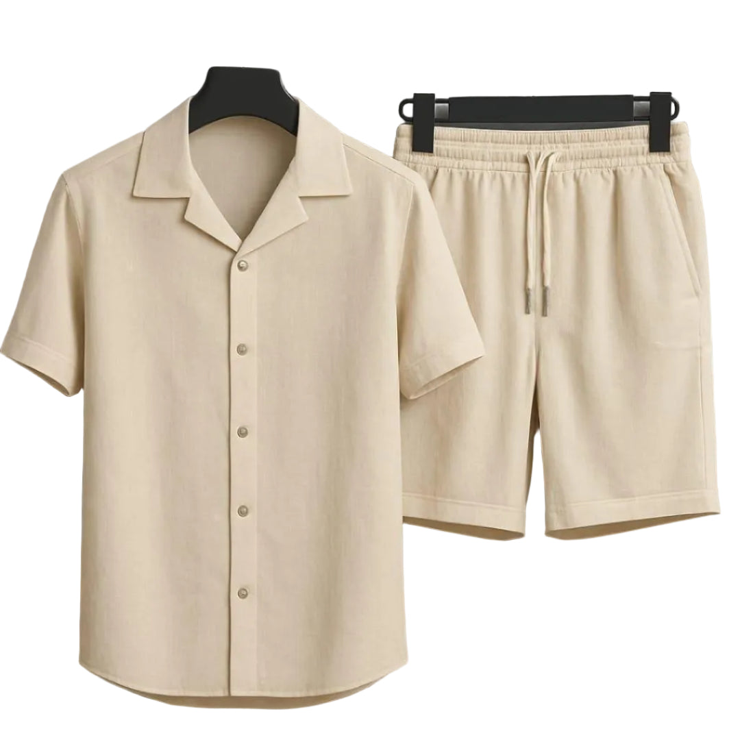 2 Piece Linen Wear-Cream