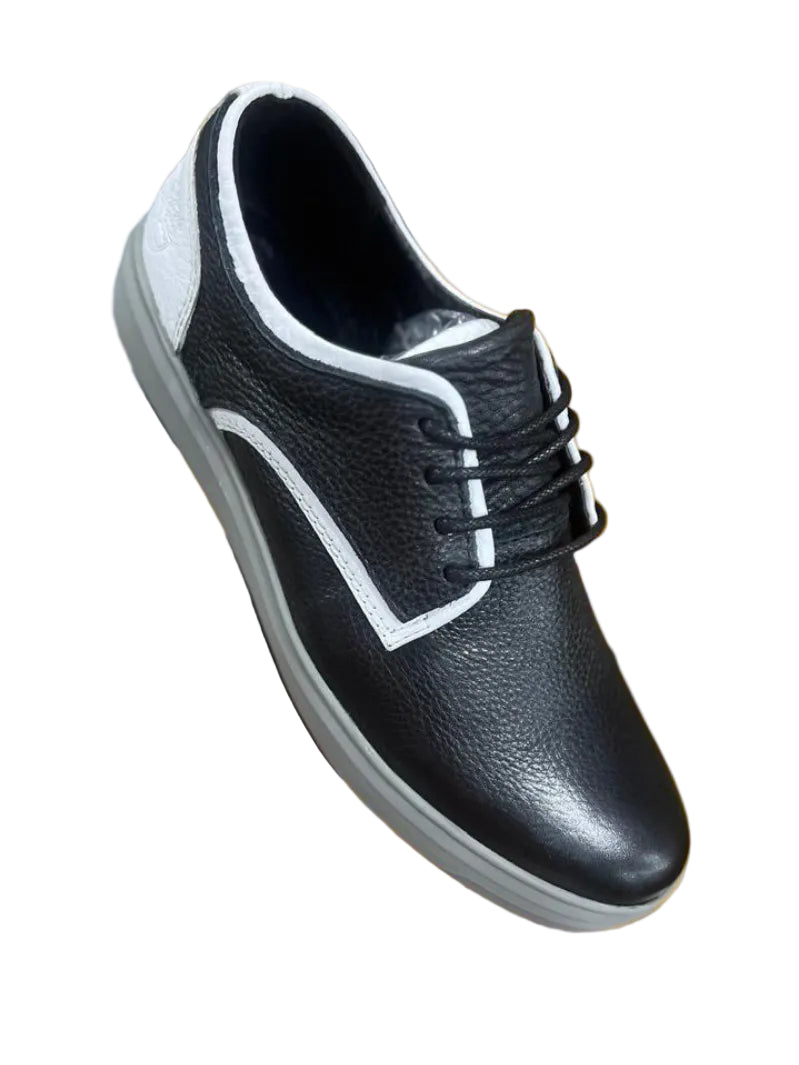 Comfort Casual Leather Shoes-Black