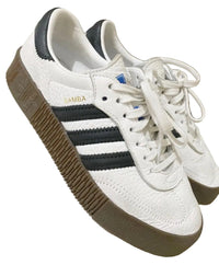 Classic Adidas Samba Shoes - White.