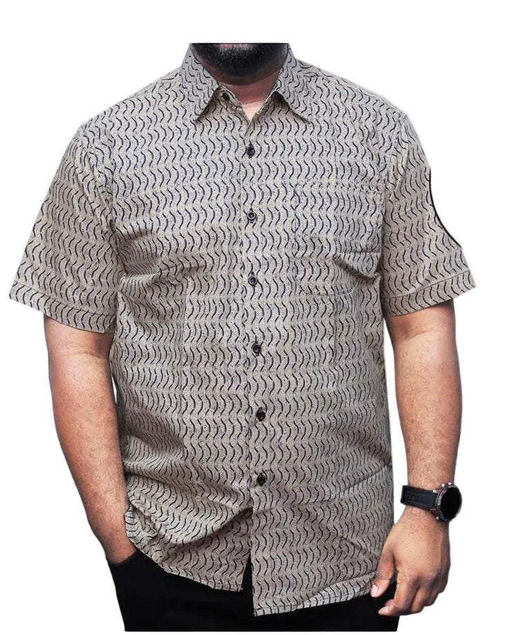 Luciano Shortsleeve Cotton shirt