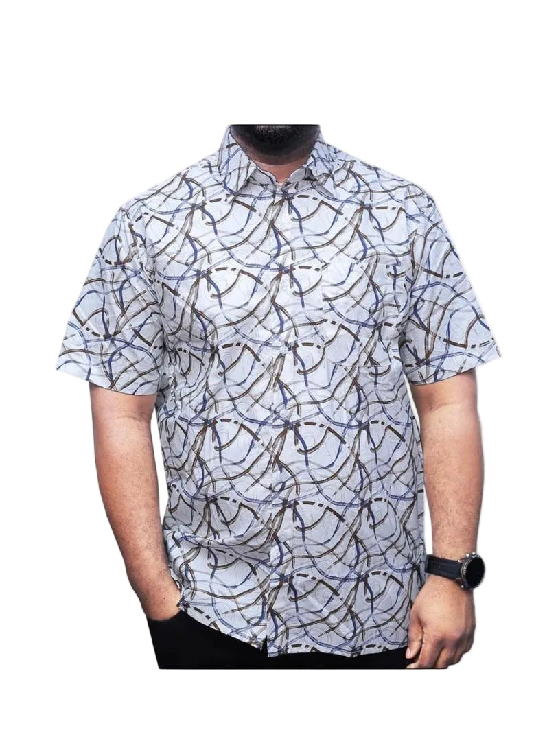 Luciano Cotton Pattern Shirt