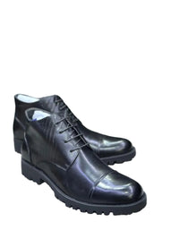 Lace Up Gentle Boot - Black