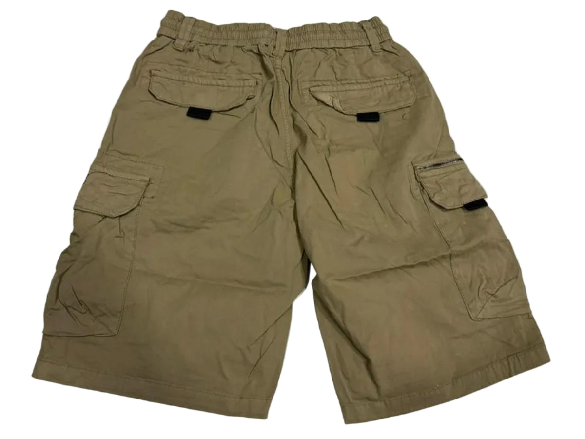 High Density Short Cargo Pant - Beige