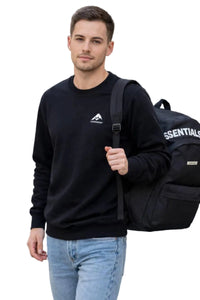 Luxe-Lite Longsleeve Sweater - Black