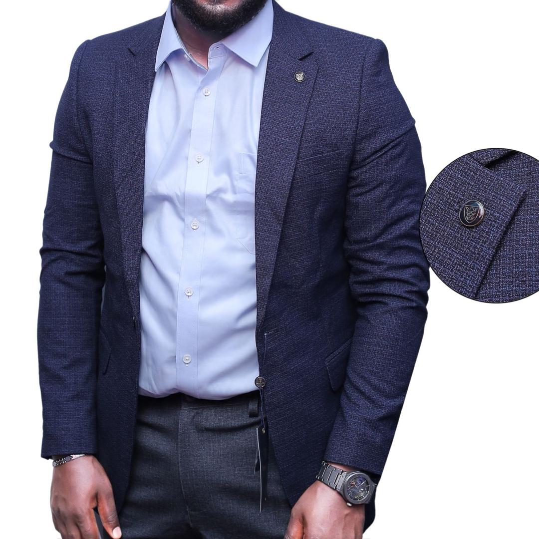 Premium Men's Blazer - Navyblue