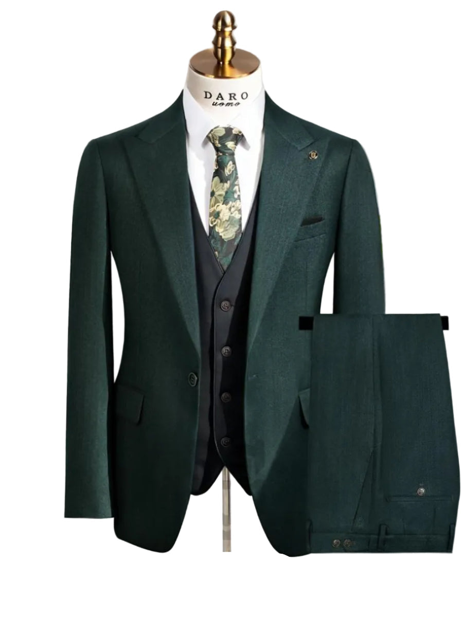 Quality And Durablre Professional Suit-Green