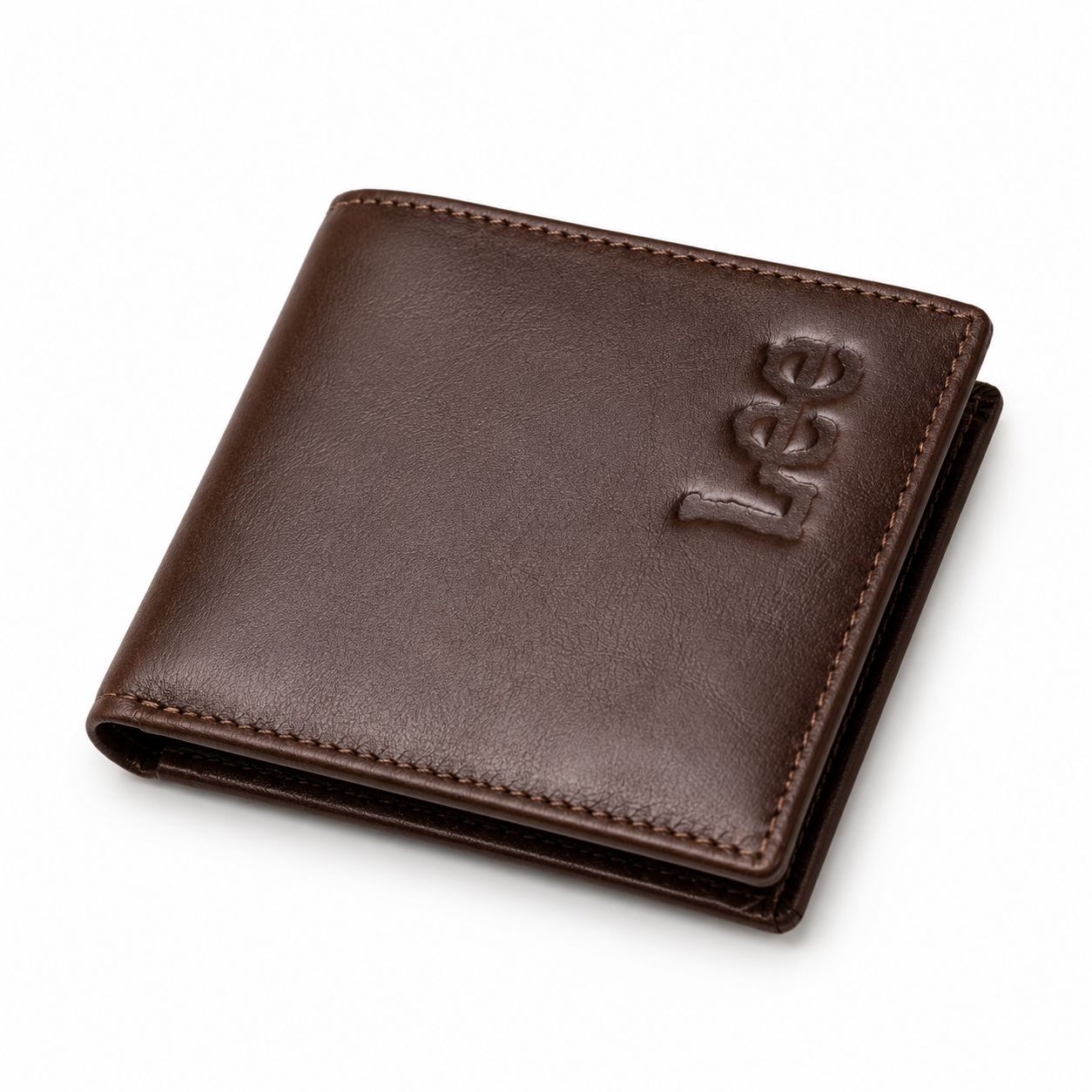 Durable And Quaity Pure Leather Wallet-Coffee Brown