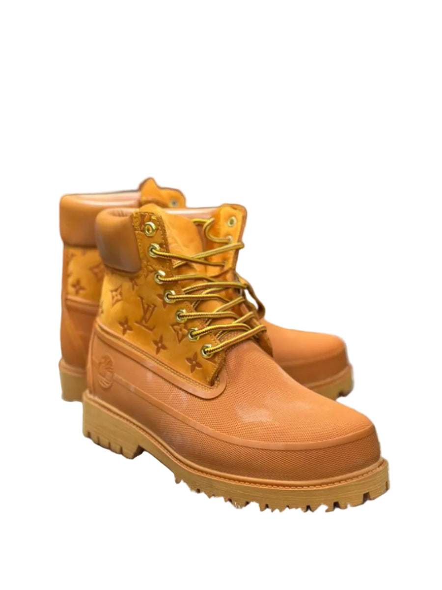 Premium Quality Unisex Men's Timberland Boot-Brown