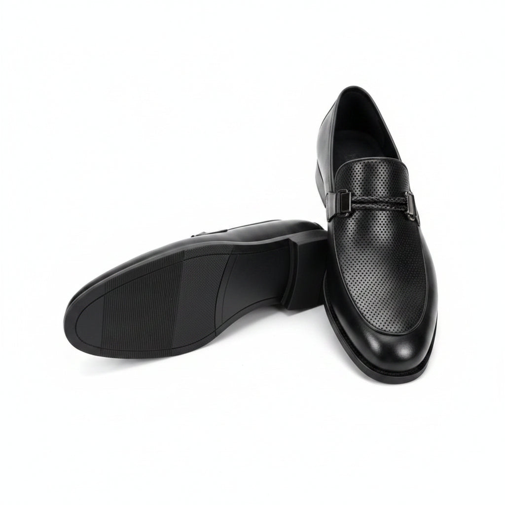 Gentle Loafers Shoes - Black