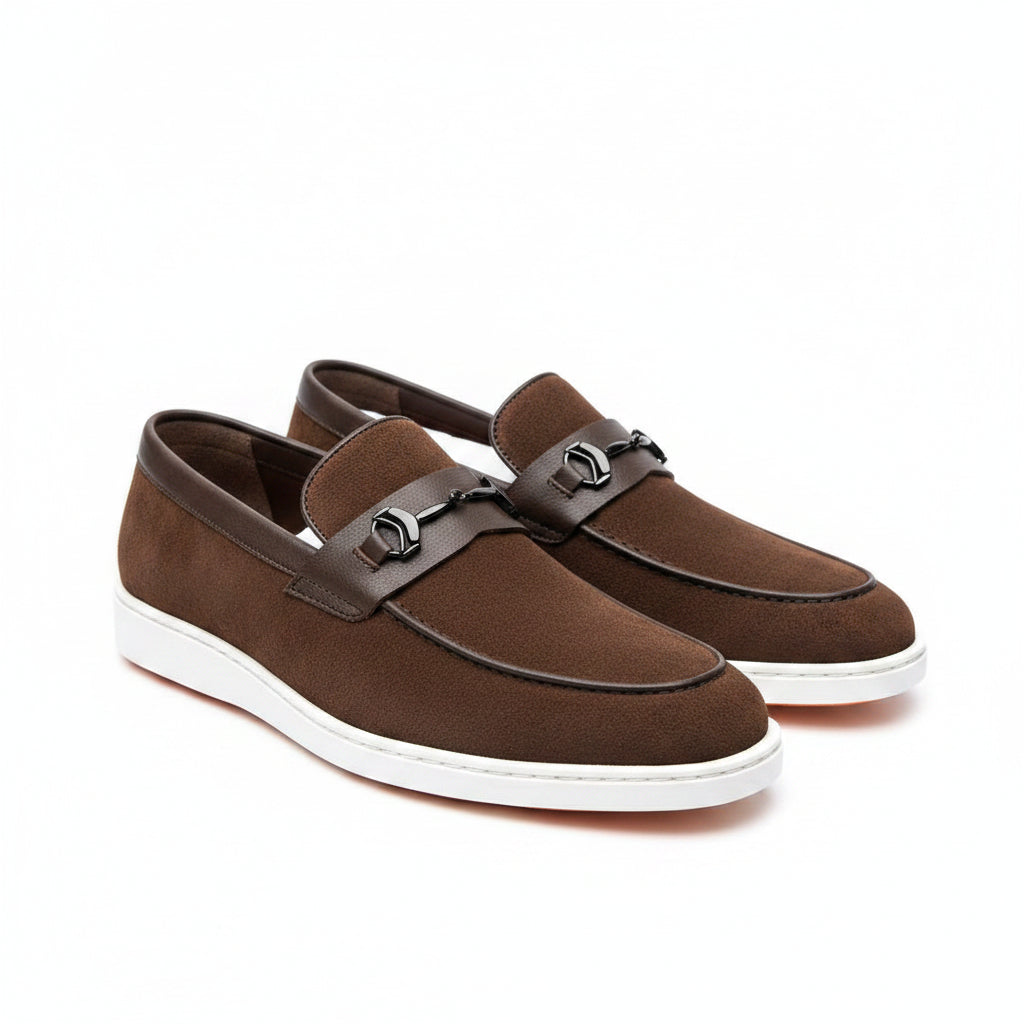 Classic Brown Loafer Shoes