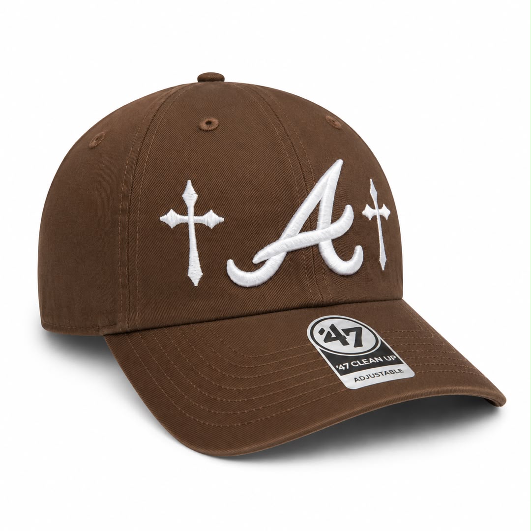 Stylish Baseball Cap - Brown