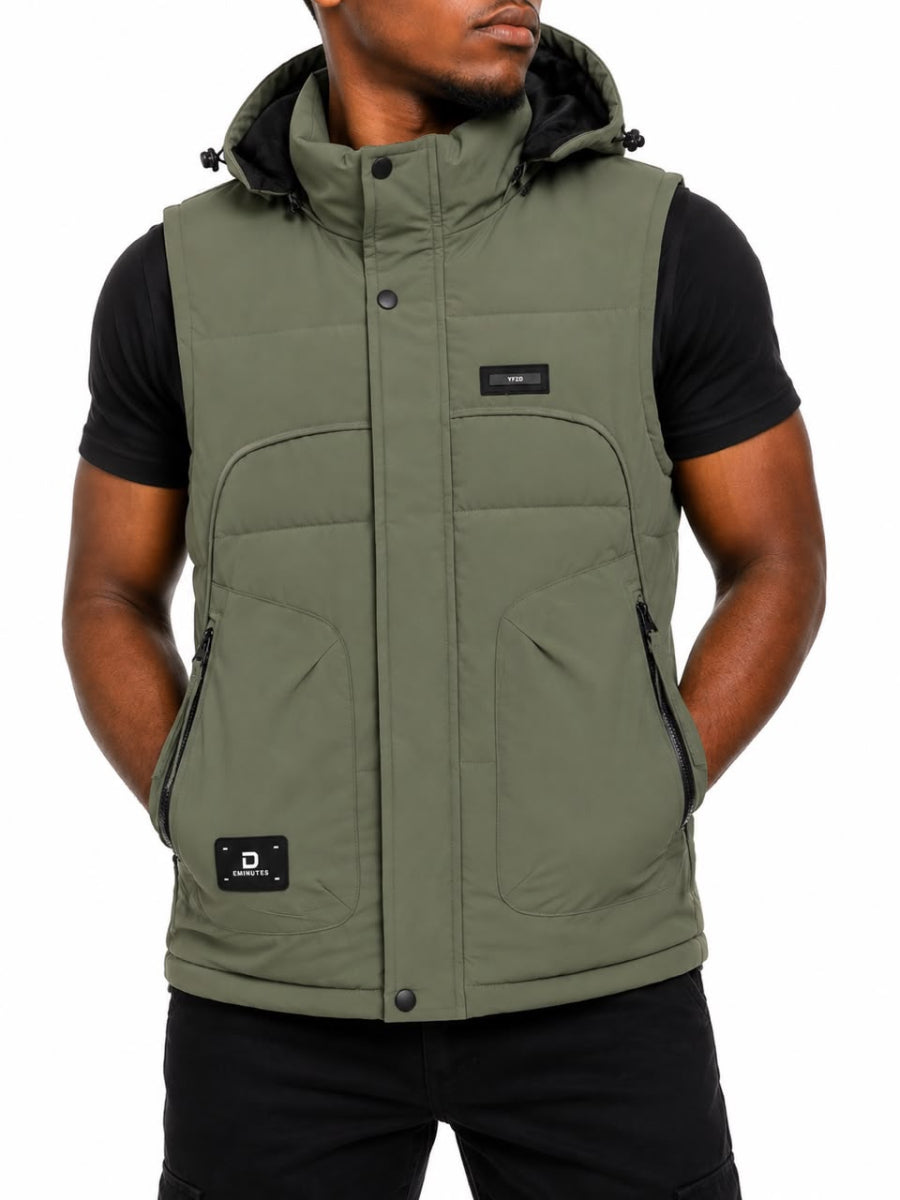 Cool Armless Jacket - Green