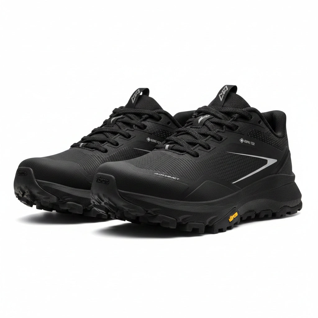Black Trail Sneakers