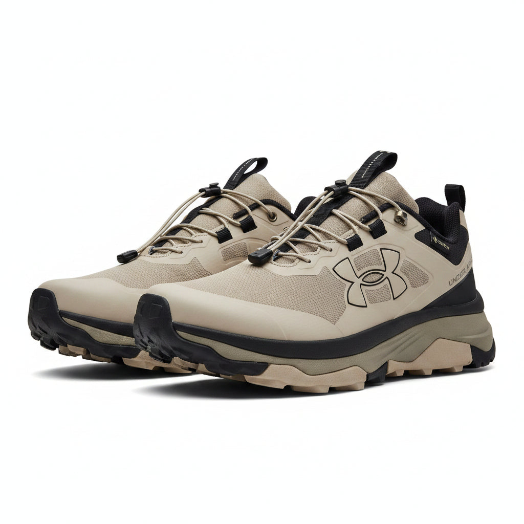 Pair Of Under Armour Lonsdale Shoes - Beige