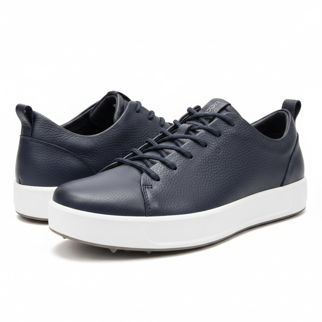 Quality Unisex Ecco Sneaker - Navy Blue
