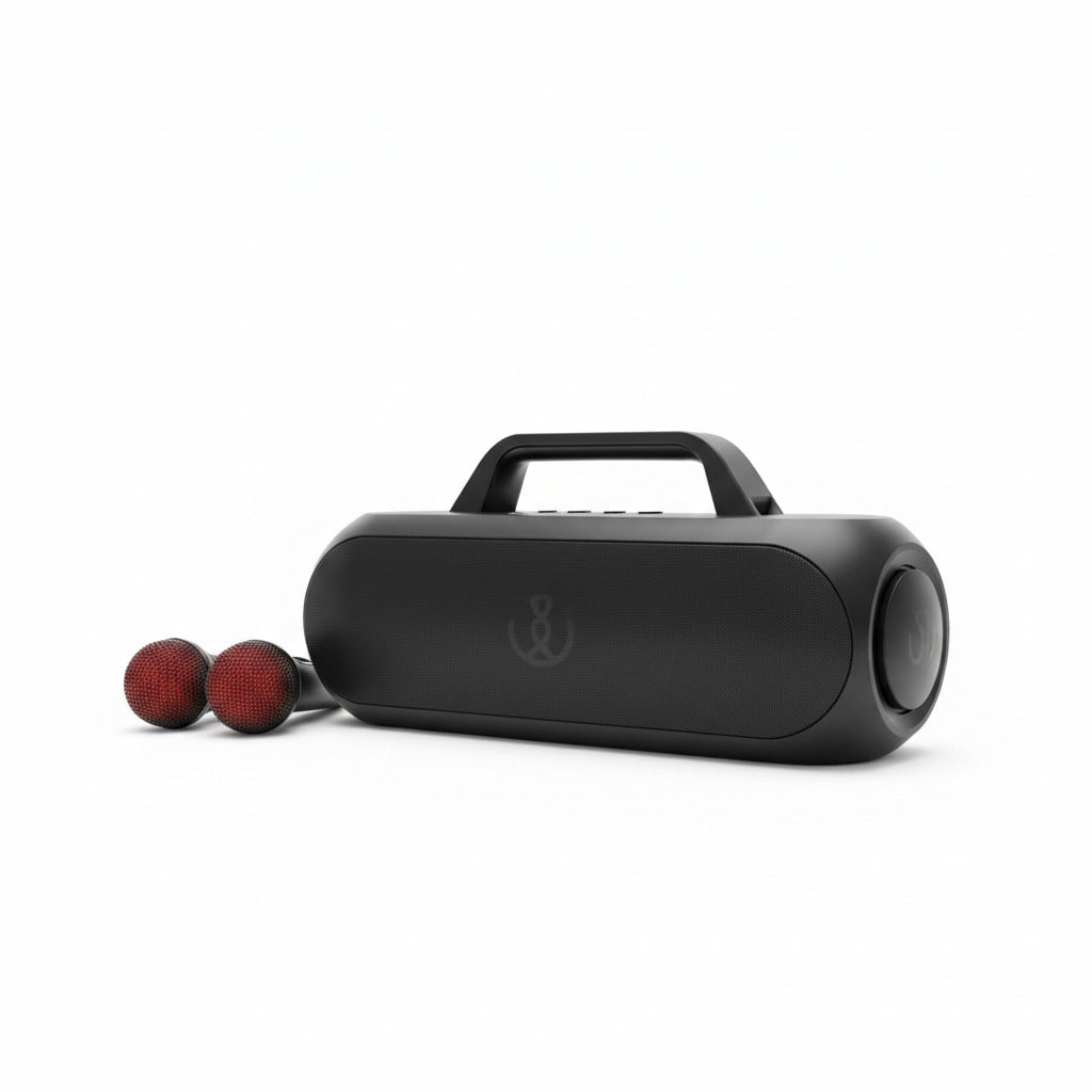 Classic And Quality Bluetooth Speaker With Double Microphones