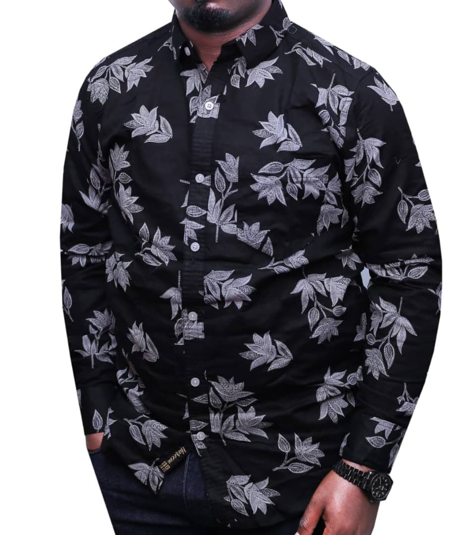 Quality  Men's Long Sleeved Cotton Shirt