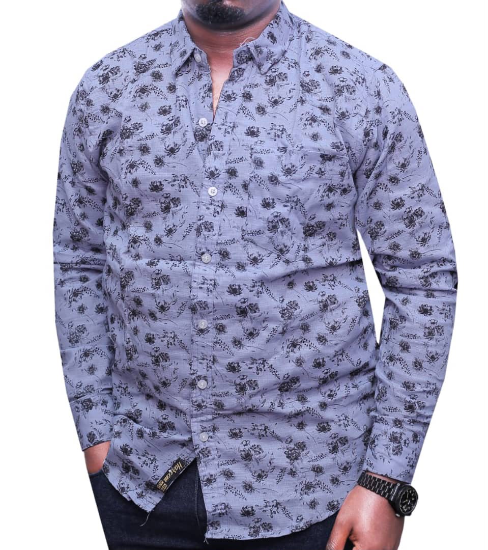 Durable And Quality Men's Long-Sleeved Cotton Shirt