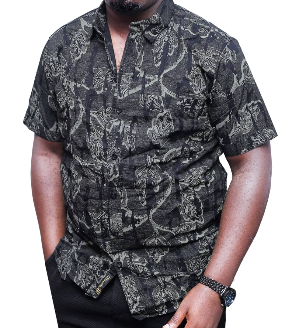 Durable And Quality Short-Sleeve Floral Shirt