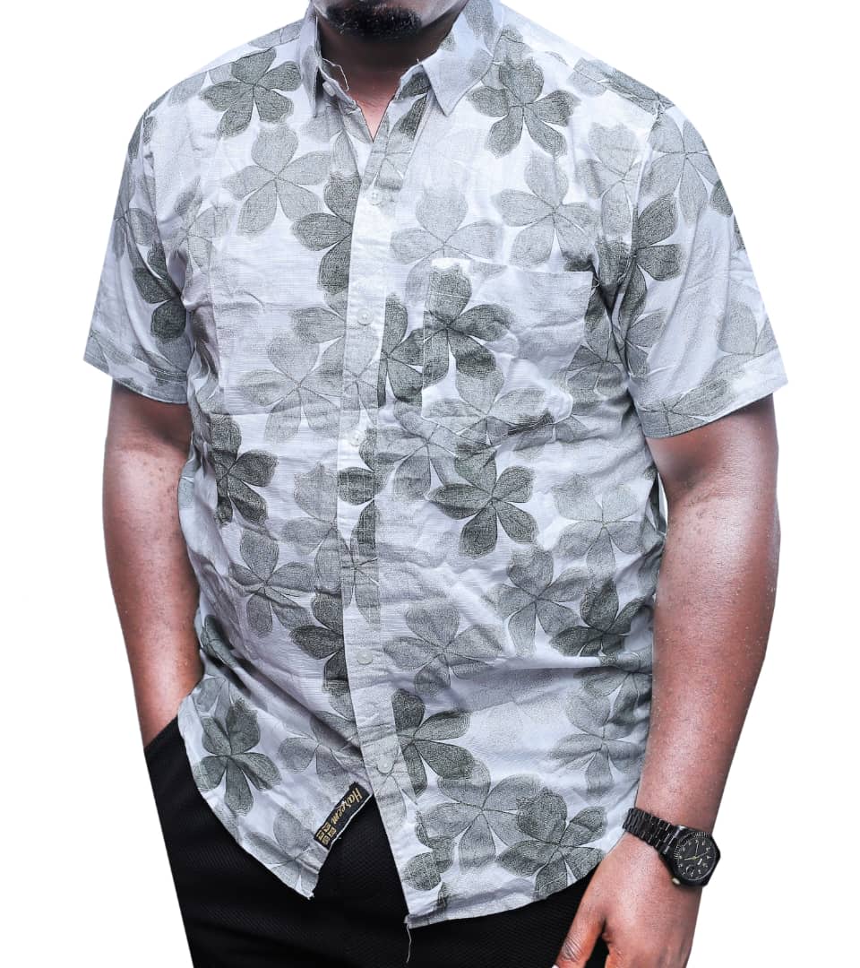 Premium Quality Short-Sleeve Floral Shirt