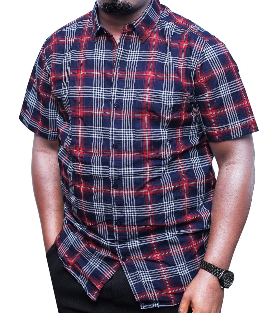 Durable And Quality Checked Short-Sleeved Shirt