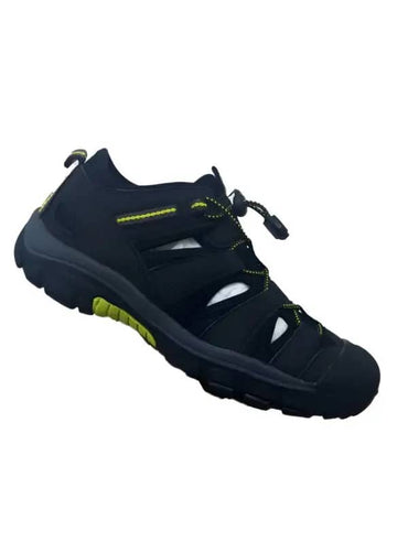 Ventilated Open Shoes-Black