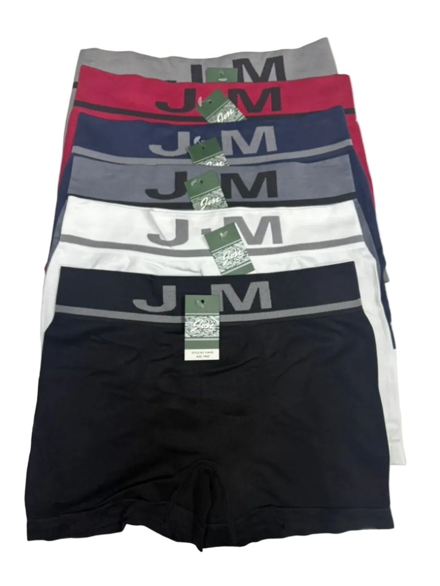 6 Pieces JM Quality Underwear - Multicolor