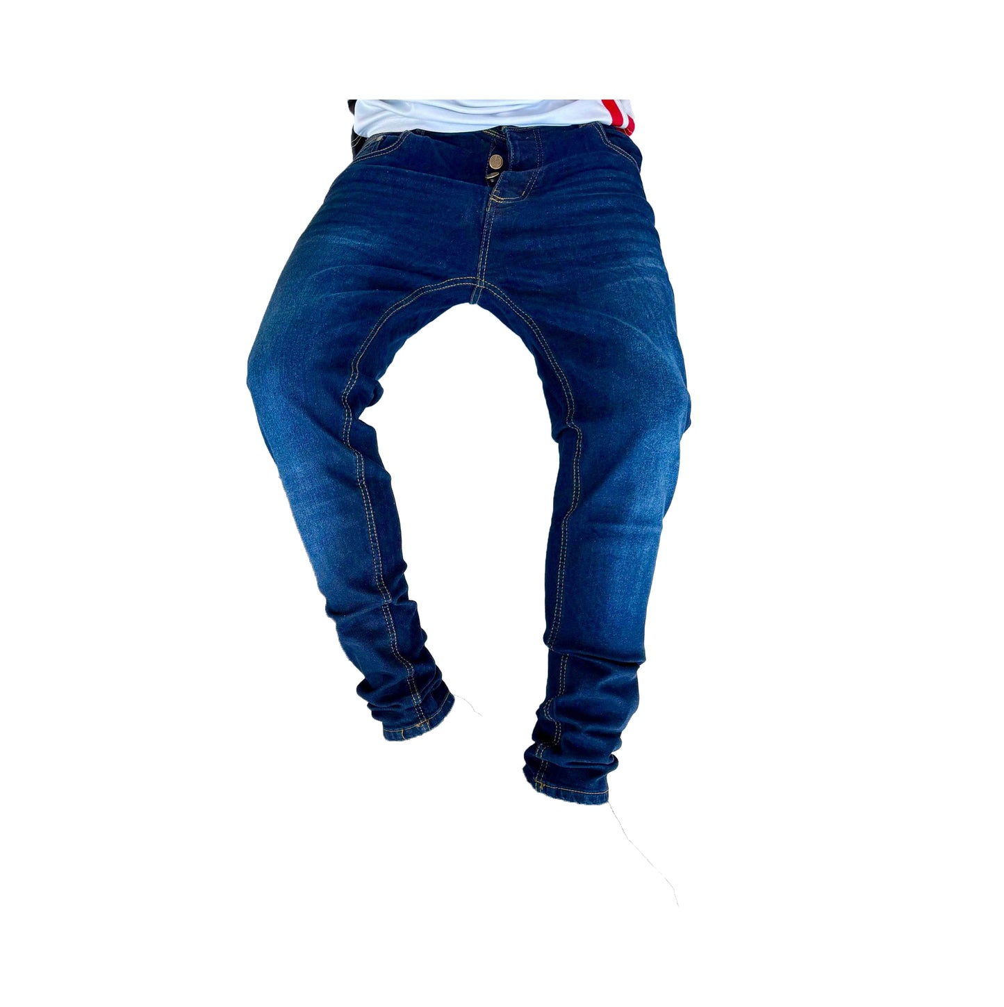 Men's Jean With Damage Designs.