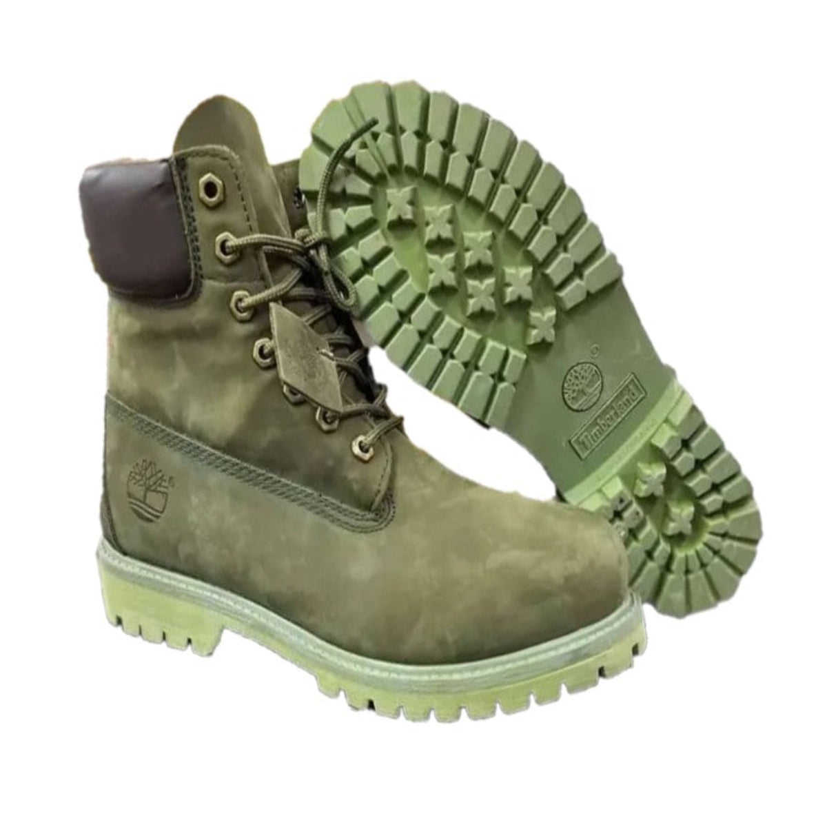 Men's Timberland Boot-Green