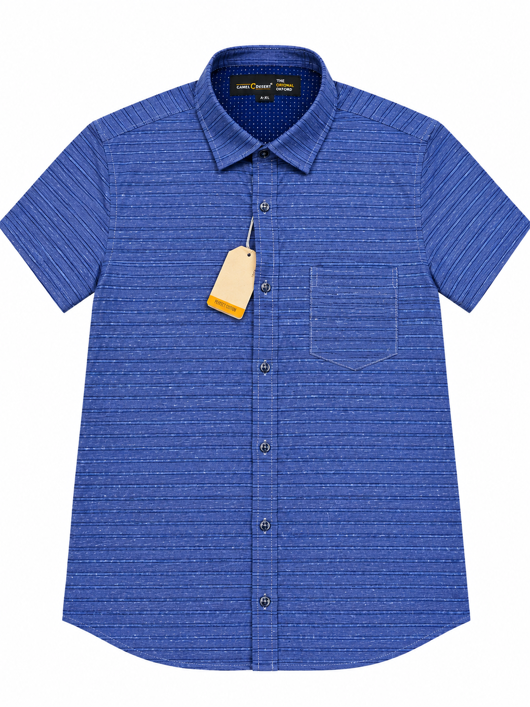 Premium Quality Short-Sleeved Cotton Shirt