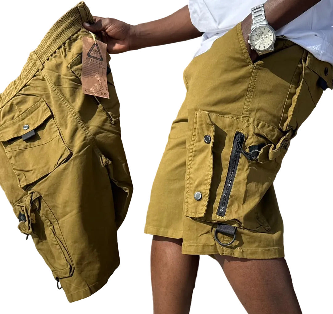 Quality & Classic Tactical Cargo Short-Brown