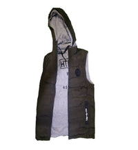 Armless Unisex Jacket-Army Green