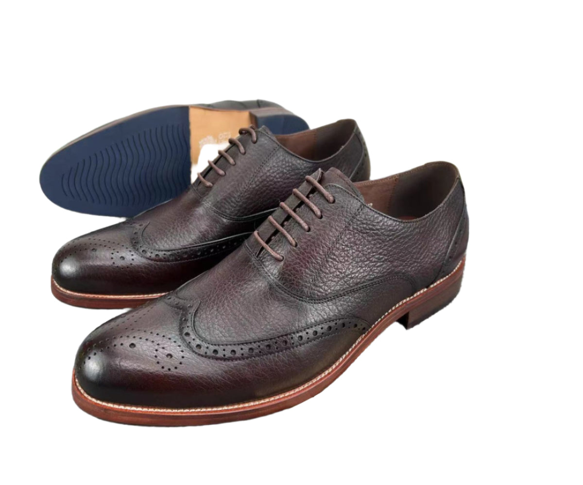 Oxford Gentle Quality shoes-Brown