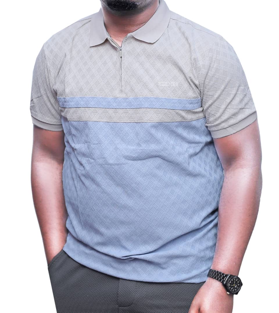 Durable And Classic Cotton Collar T-shirt